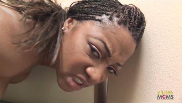 Mature black woman rides and grinds on her boyfriend in passionate doggy and cowgirl on breastful.com