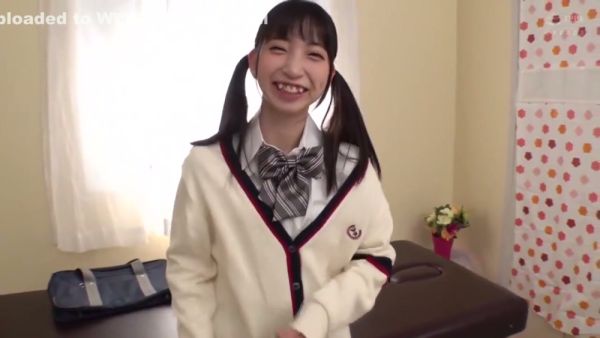 Young Asian college girl auditions with an oiled massage session - Japan on breastful.com