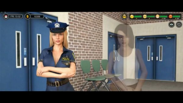 Skinny blonde bends over in a locker room for an intense anal encounter on breastful.com