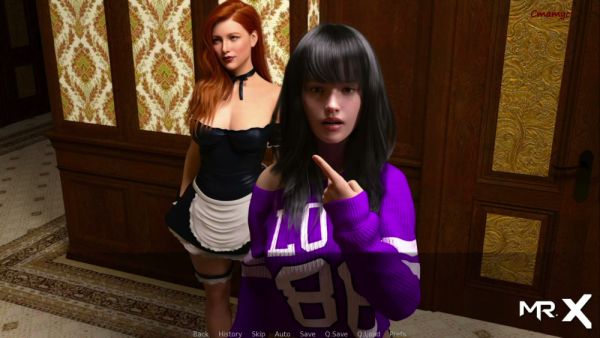 Animated beauty moans at the holiday table as he goes down on her on breastful.com