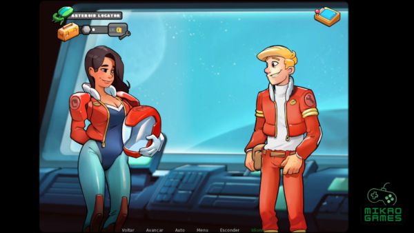 Brazilian sci-fi cartoon: a crewman's secret desire exposed aboard the space station - Brazil on breastful.com