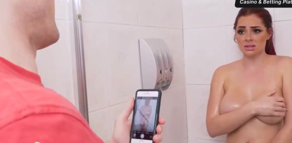 Busty Latina Stepsister Shows Off Her Big Ass To Him on breastful.com