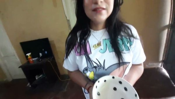 Mexican woman asks for sugar and gets taken hard from behind - Mexico on breastful.com