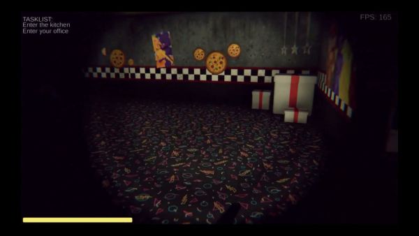 Purple animatronic femme fatale gives a teasing titjob in a FNaF-inspired parody scene on breastful.com
