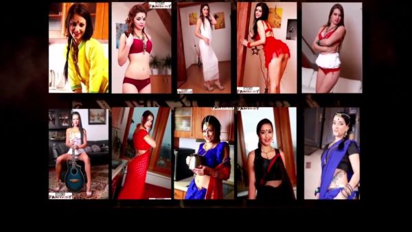 Indian celebrity in lingerie takes it deep in passionate POV encounter - India on breastful.com