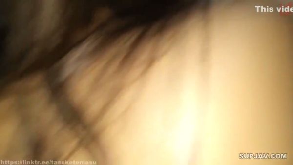 Big-titted brunette Asian girl in plaid skirt gives intense POV blowjob on breastful.com