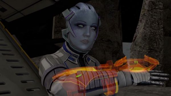 Alien heroine in sci-fi parody takes creampie in futuristic climax on breastful.com