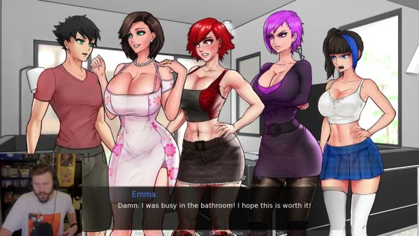 Animated vixens spank, stroke and climax in vivid hentai fantasy on breastful.com