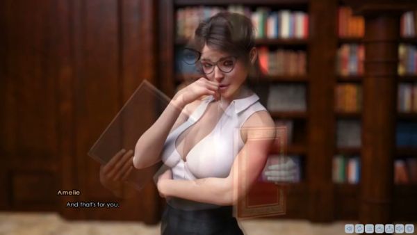 Youthful librarian with huge tits and thick ass takes it anally between bookshelves on breastful.com