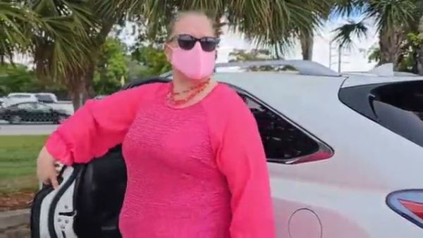 Blonde PAWG in pink dress dominates BBC lover in kitchen and car on breastful.com