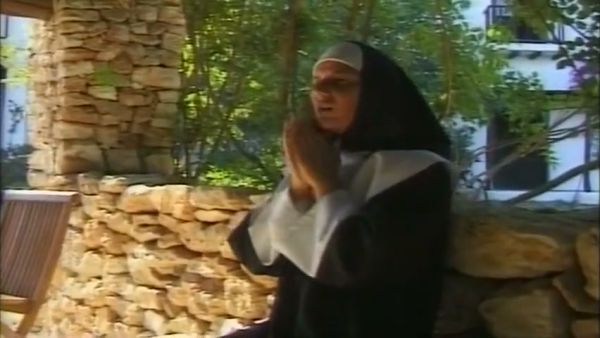 Mature German woman in nun attire joins two partners for outdoor threesome - Germany on breastful.com