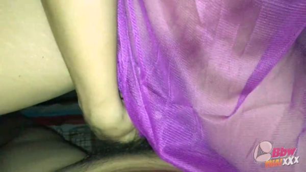Mature wife cheats in sheer purple lingerie while riding her lover - Thailand on breastful.com