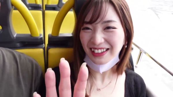 Asian beauty with natural full breasts climaxes repeatedly after a day date in the city - Japan on breastful.com