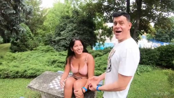 Brunette teens and their partners unwind after the soccer match with a steamy foursome on breastful.com