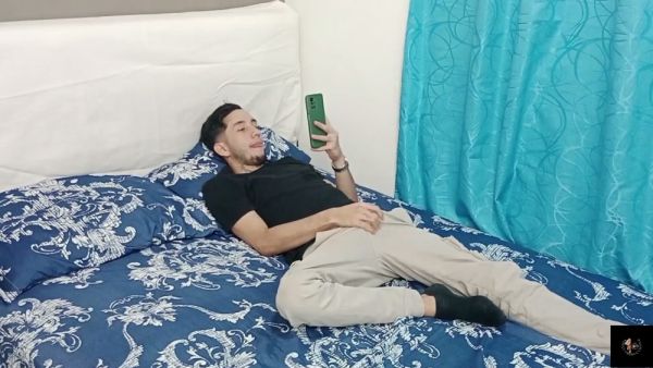 Tattooed Asian couple explores passion in doggy style and cowgirl on bed and sofa on breastful.com
