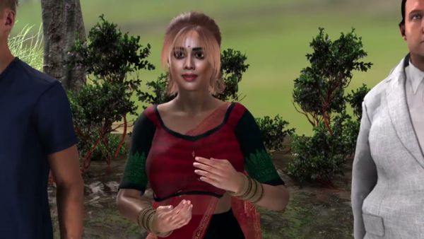 Blonde seductress submits to her partner in missionary and doggy style - India on breastful.com