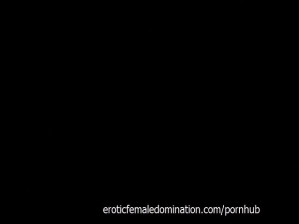 Strict femdom session with whipping and bondage for an unruly submissive on breastful.com
