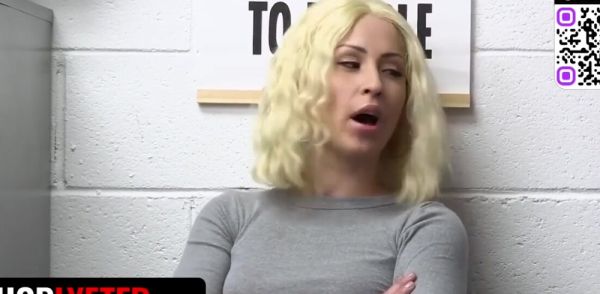 Busty office girls get caught in a officer roleplay and endure some harsh sex on breastful.com