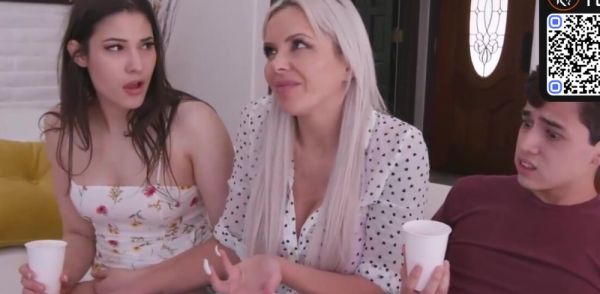 Busty stepmom with big orbs likes her son's boy on breastful.com