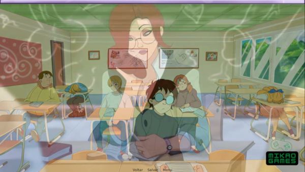 Animated wife's massive tits on display during secret home encounter on breastful.com