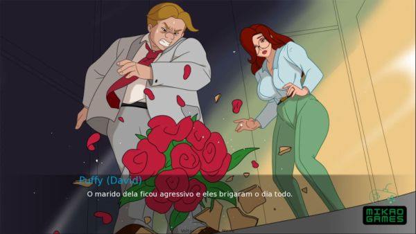 Redhead wife cheats in the bathroom in animated detail on breastful.com