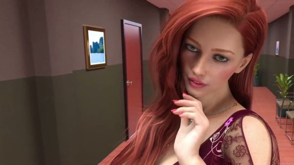 Passionate 3D rendered scenes of lingerie-clad figures in intimate moments on breastful.com